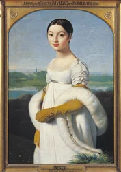 Porträt von Mademoiselle Caroline Rivière (1793-1803), 1805